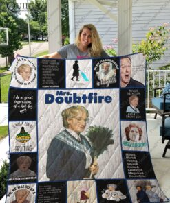 Buy Mrs. Doubtfire T-Shirt Quilt Blanket & Quilt Bedding Set For Fans