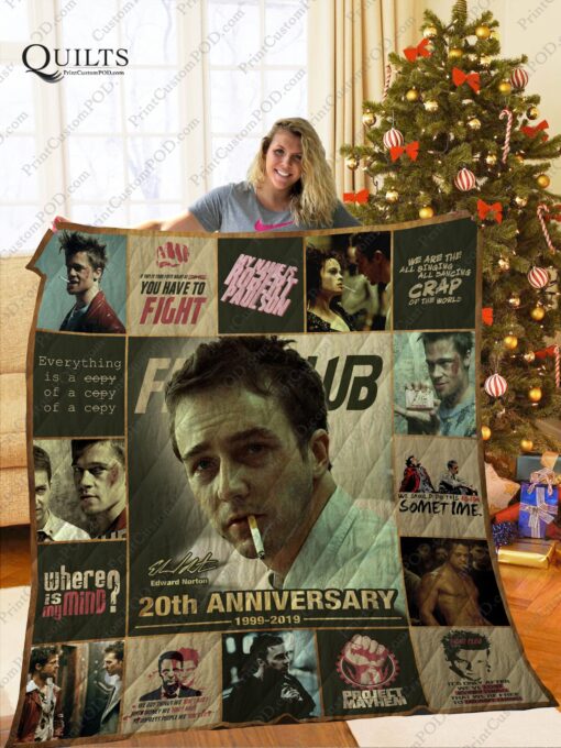 Buy Mofi -Fight Club Quilt Blanket & Quilt Bedding Set Ver 3