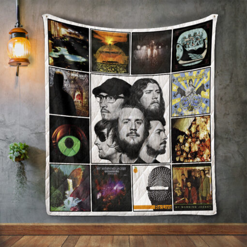 Buy My Morning Jacket Album Covers Quilt Blanket & Quilt Bedding Set