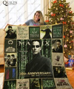 Buy Mofi -The Matrix Trilogy Quilt Blanket & Quilt Bedding Set Ver 3