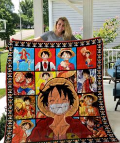 Buy Monkey D. Luffy Quilt Blanket & Quilt Bedding Set 01