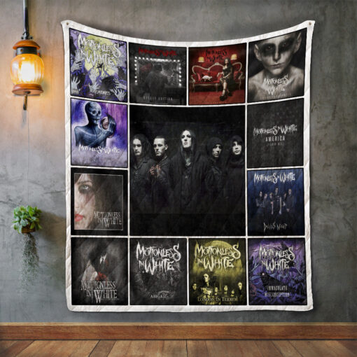 Buy Motionless In White Album Covers Quilt Blanket & Quilt Bedding Set