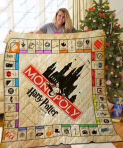 Buy Monopoly Harry Potter Christmas Quilt Blanket & Quilt Bedding Set