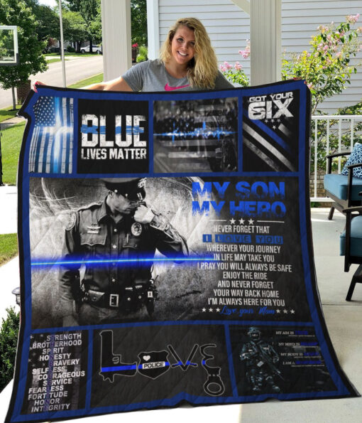 Buy My Son, My Policeman Quilt Blanket & Quilt Bedding Set