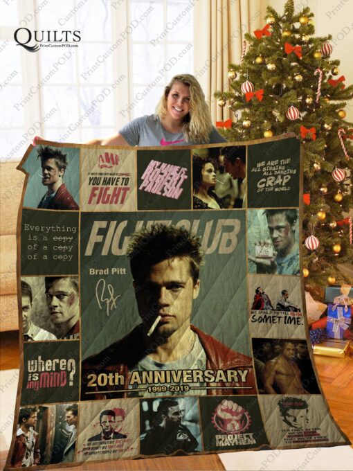 Buy Mofi -Fight Club Quilt Blanket & Quilt Bedding Set Ver 1