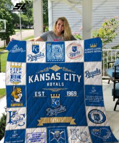 Buy Mlb � Kansas City Royals Quilt Blanket & Quilt Bedding Set - Meteew