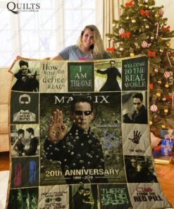 Buy Mofi -The Matrix Trilogy Quilt Blanket & Quilt Bedding Set Ver 1