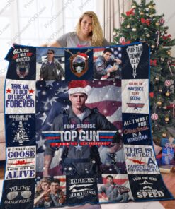 Buy Mofi -Top Gun Christmas Quilt Blanket & Quilt Bedding Set