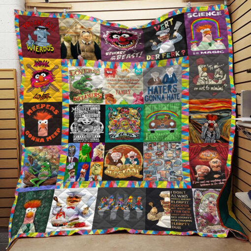 Buy Muppet Show Collage Quilt Blanket & Quilt Bedding Set