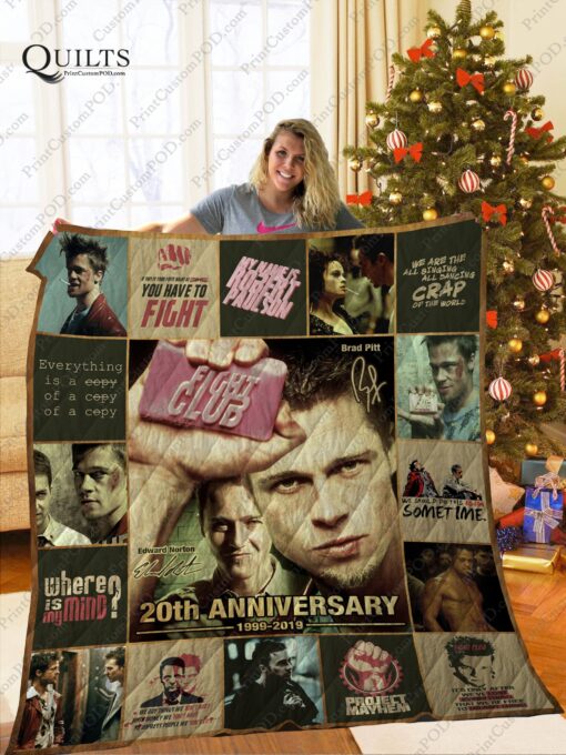 Buy Mofi -Fight Club Quilt Blanket & Quilt Bedding Set Ver 2