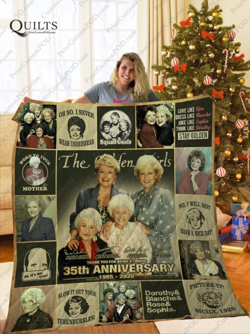 Buy Mofi -The Golden Girls Quilt Blanket & Quilt Bedding Set Ver 1