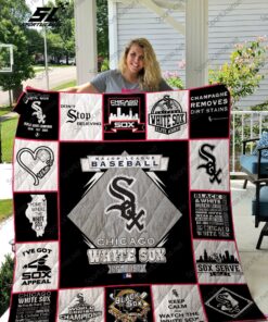 Buy Mlb � Chicago White Sox Quilt Blanket & Quilt Bedding Set - Meteew