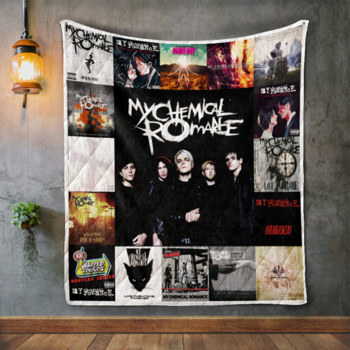 Buy My Chemical Romance Album Covers Quilt Blanket & Quilt Bedding Set