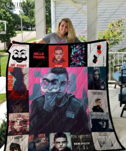 Buy Mr. Robot Quilt Blanket & Quilt Bedding Set For Fans