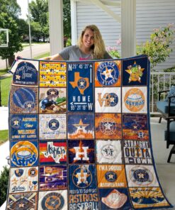 Buy Mlb Houston Astros Quilt Blanket & Quilt Bedding Set