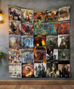 Buy Molly Hatchet Album Covers Quilt Blanket & Quilt Bedding Set