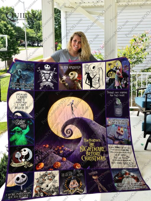 Buy Mofi  The Nightmare Before Christmas Quilt Blanket & Quilt Bedding Set For Fans