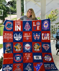 Buy Mlb � Chicago Cubs Quilt Blanket & Quilt Bedding Set - Meteew