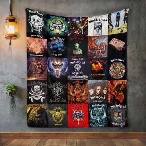 Buy Motorhead 2 Album Covers Quilt Blanket & Quilt Bedding Set