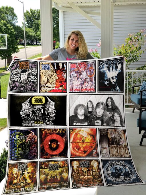 Buy Napalm Death Quilt Blanket & Quilt Bedding Set