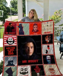 Buy Mr. Robot Quilt Blanket & Quilt Bedding Set 01