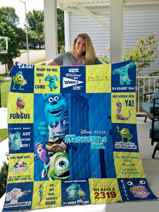 Buy Monsters, Inc Quilt Blanket & Quilt Bedding Set For Fans Ver 17