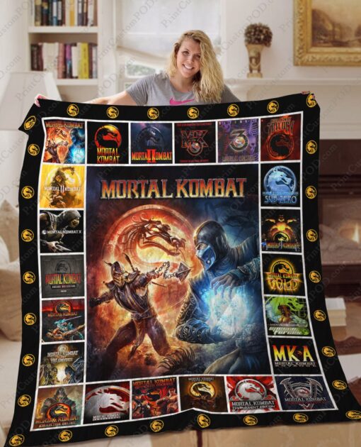 Buy Mortal Kombat Game Quilt Blanket & Quilt Bedding Set Gifts Birthday Christmas Mortal Kombat X