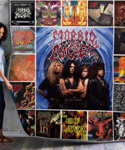 Buy Morbid Angel Albums Cover Poster Quilt Blanket & Quilt Bedding Set