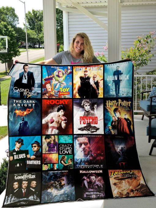 Buy Movie Buff Quilt Blanket & Quilt Bedding Set 01