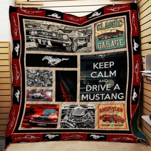 Buy Mustang All The Time Quilt Blanket & Quilt Bedding Set