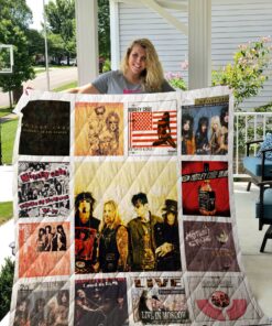 Buy Motley Crue Albums Quilt Blanket & Quilt Bedding Set For Fans Ver 13