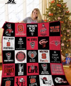 Buy Nc State Wolfpack Quilt Blanket & Quilt Bedding Set Ver 03