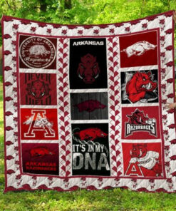 Buy Ncaa Arkansas Razorbacks Quilt Blanket & Quilt Bedding Set #775