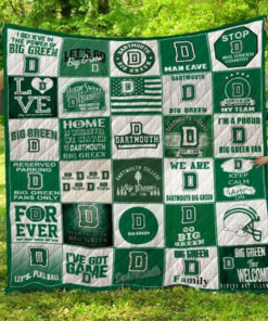 Buy Ncaa Dartmouth Big Green Quilt Blanket & Quilt Bedding Set #1530