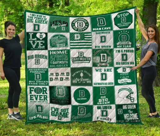 Buy Ncaa Dartmouth Big Green Quilt Blanket & Quilt Bedding Set #1530