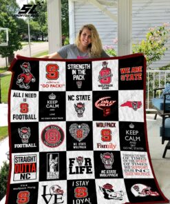 Buy Nc State Wolfpack Quilt Blanket & Quilt Bedding Set 02