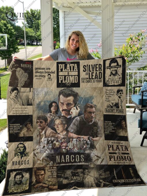 Buy Narcos T-Shirt Quilt Blanket & Quilt Bedding Set