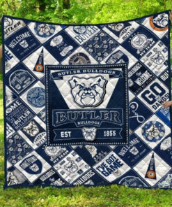 Buy Ncaa Butler Bulldogs Quilt Blanket & Quilt Bedding Set #1190