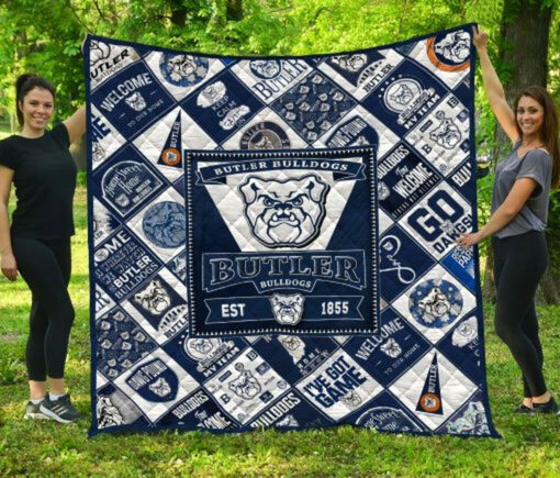 Buy Ncaa Butler Bulldogs Quilt Blanket & Quilt Bedding Set #1190