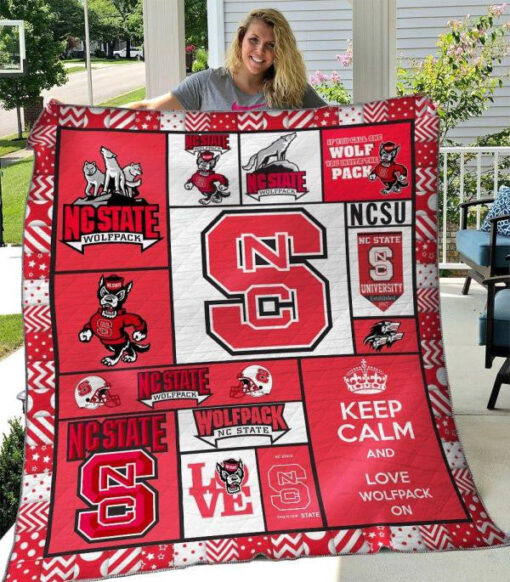 Buy Nc State Wolfpack Ver2 Quilt Blanket & Quilt Bedding Set Fan Made