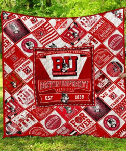 Buy Ncaa Boston University Terriers Quilt Blanket & Quilt Bedding Set #1551