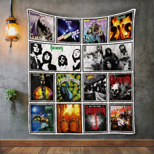 Buy Nazareth Album Covers Quilt Blanket & Quilt Bedding Set