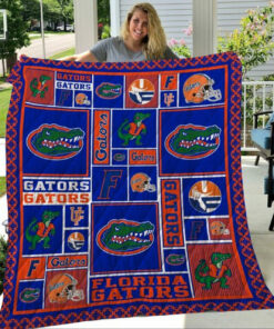 Buy Ncaa Florida Gators Quilt Blanket & Quilt Bedding Set #827