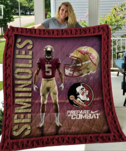 Buy Ncaa Florida State Seminoles Quilt Blanket & Quilt Bedding Set #67