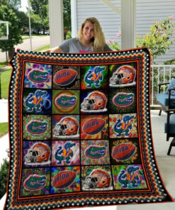 Buy Ncaa Florida Gators Quilt Blanket & Quilt Bedding Set #841