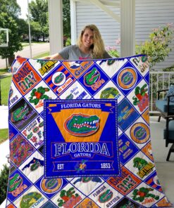 Buy Ncaa Florida Gators Quilt Blanket & Quilt Bedding Set #842