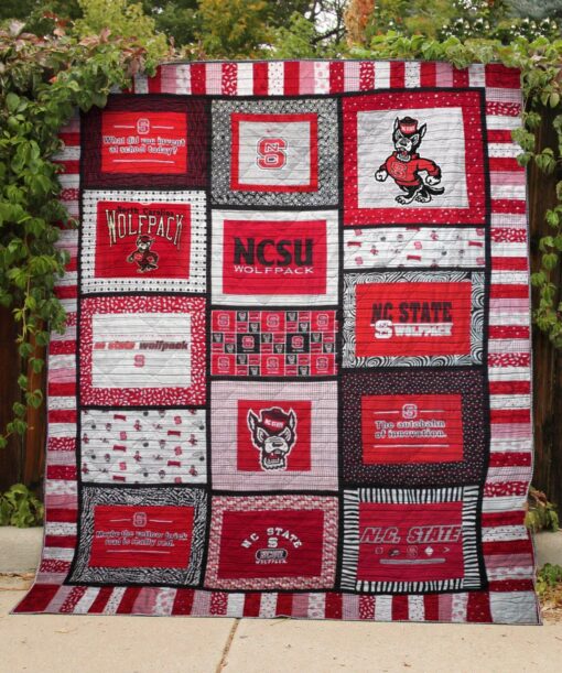 Buy Nc State Wolfpack Quilt Blanket & Quilt Bedding Set