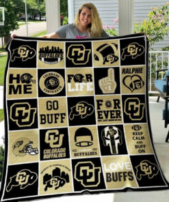 Buy Ncaa Colorado Buffaloes Quilt Blanket & Quilt Bedding Set #629