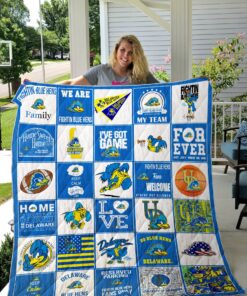 Buy Ncaa Delaware Blue Hens Quilt Blanket & Quilt Bedding Set #1591