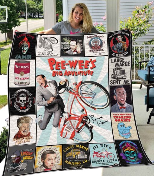 Buy Peewee Herman Quilt Blanket & Quilt Bedding Set